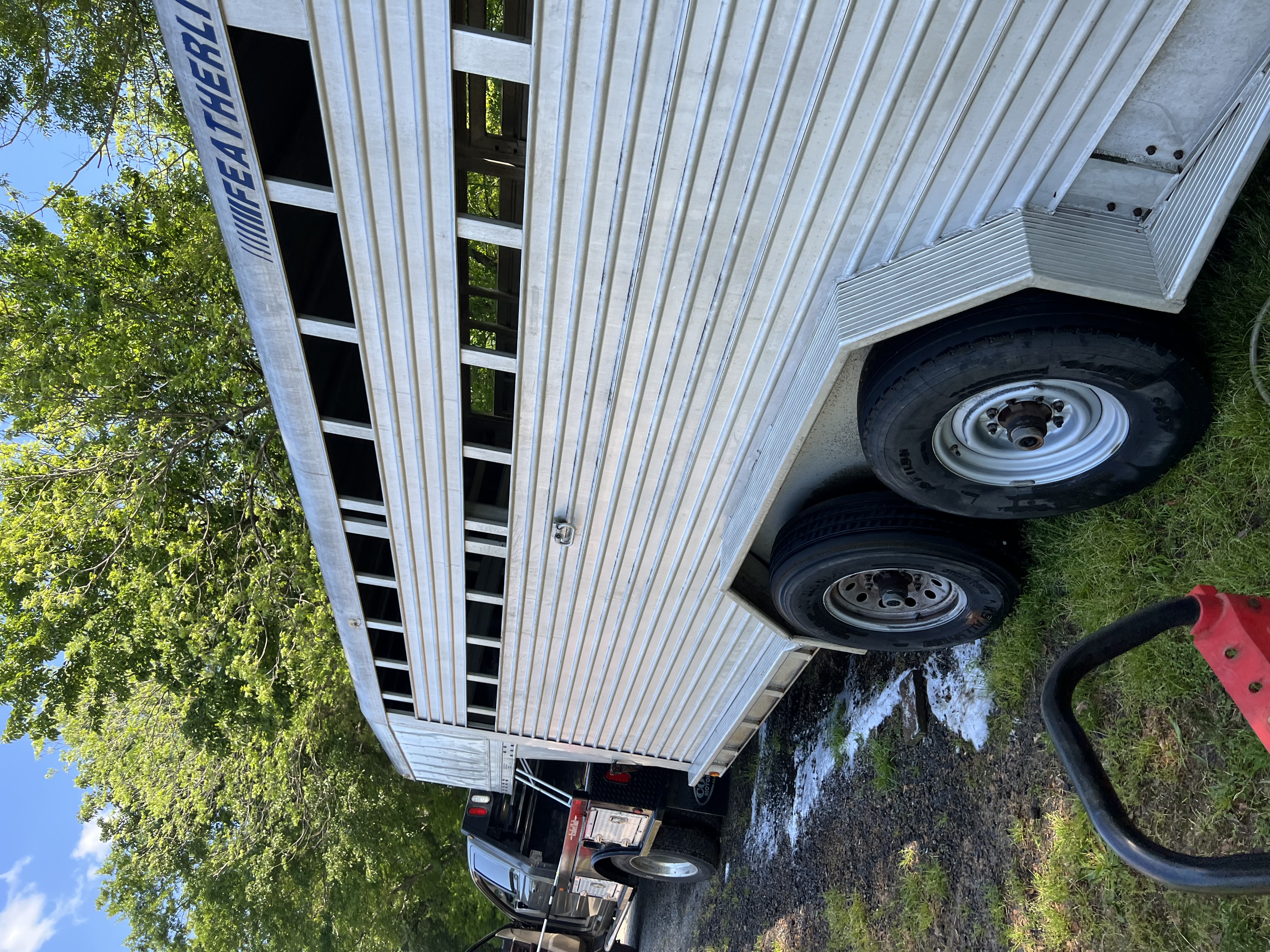 After — trailer gleaming clean