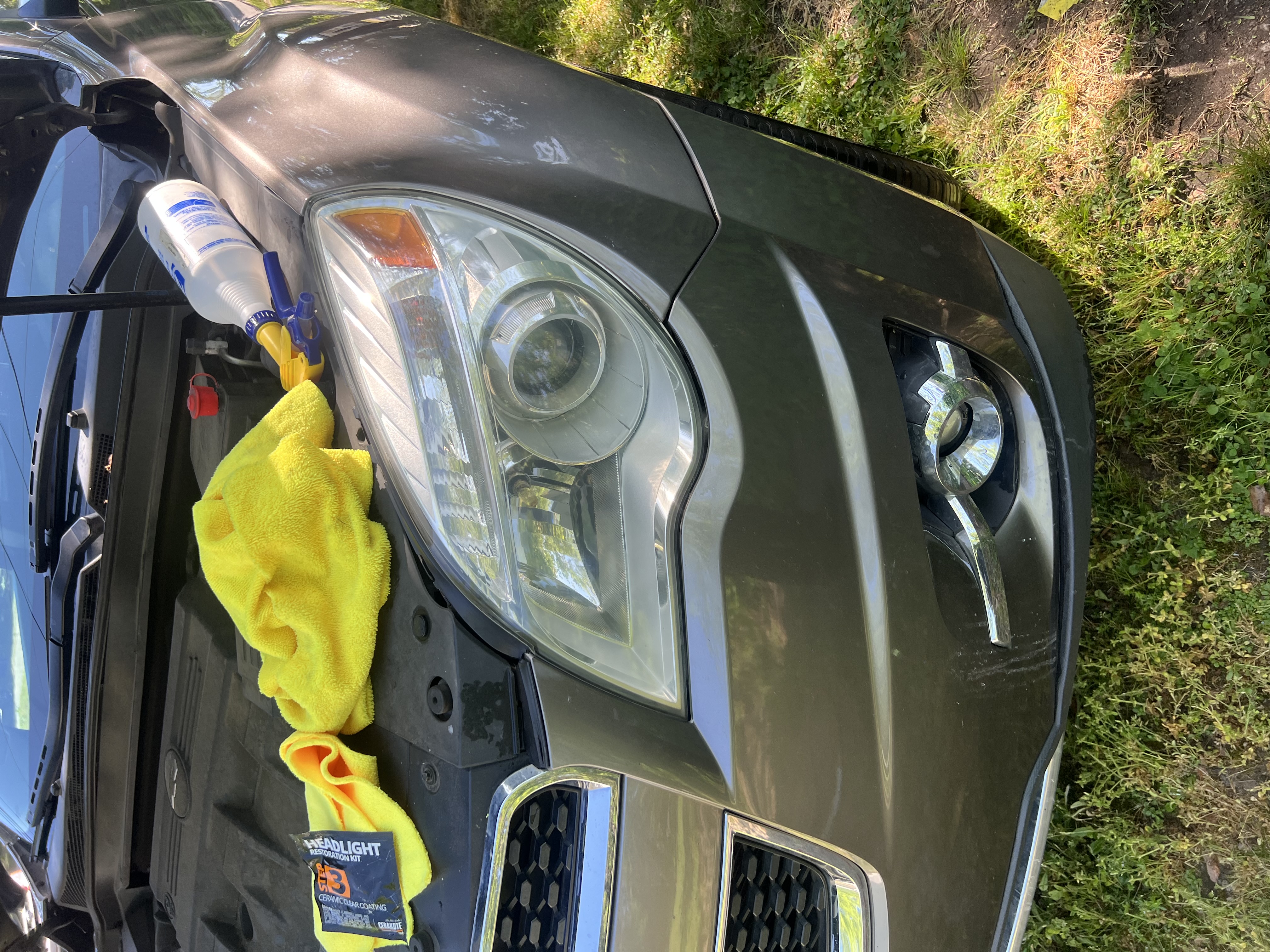 Headlight after — crystal clear